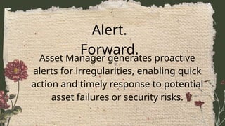 Streamlined OT Asset Inventory and Log Management Solution.pptx