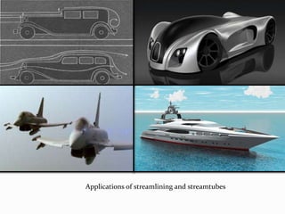 Applications of streamlining and streamtubes 
 