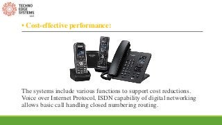 Streamline Your Business With Panasonic PBX Phone Systems in Dubai Slide 7