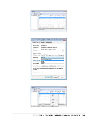 CHAPTER 8. OPENERP INSTALLATION ON WINDOWS 211
 