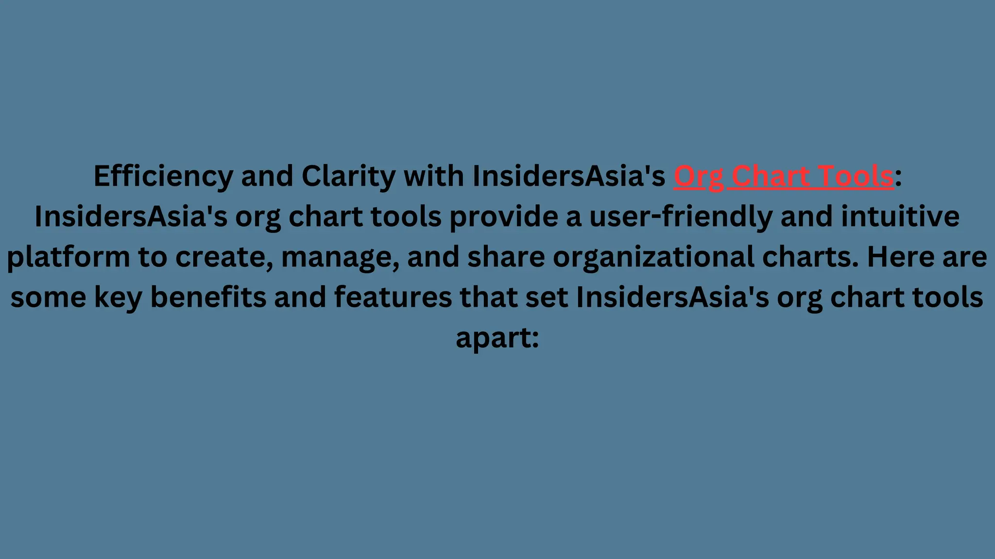 Streamline Your Organizational Structure with InsidersAsia's Org Chart ...