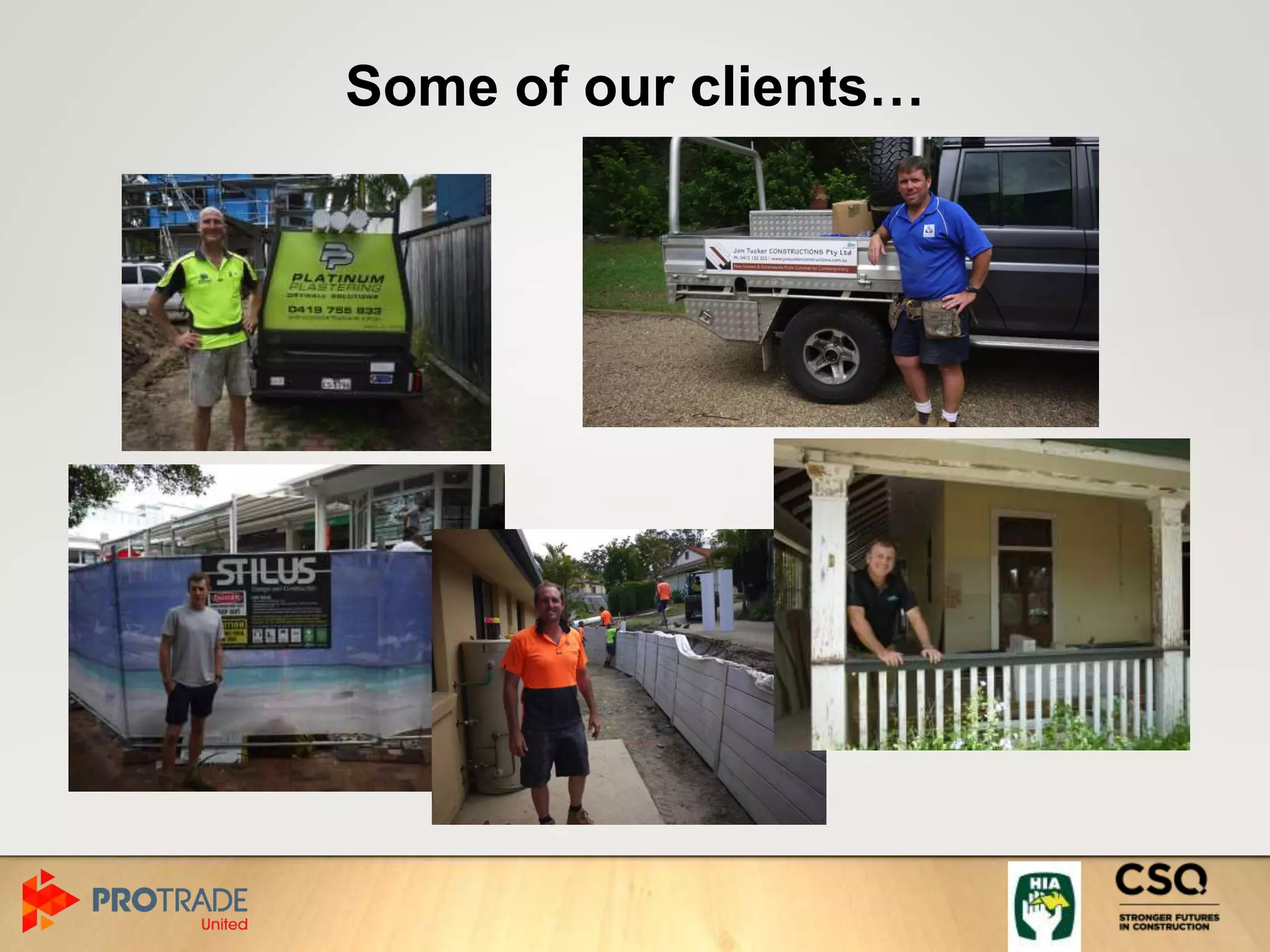 Some of our clients…
 