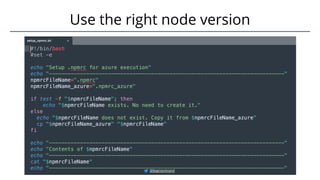 Use the right node version
@BagmarAnand
 