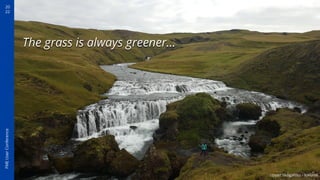 20
22
FME
User
Conference
The grass is always greener…
Upper Skógafoss - Iceland
 