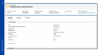20
22
FME
User
Conference
 
