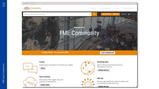 20
22
FME
User
Conference
 