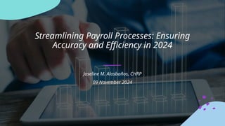 Payroll Process Streamlining for HR & Accounting / Payroll Practitioner ...