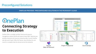 Microsoft Project Plan Oneview Streamlining Project Management in Microsoft Project, Planner, and ...