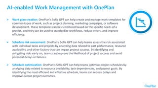 Streamlining Project Management in Microsoft Teams with AI and OnePlan ...