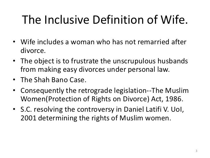 danial latifi v uoi Petitioner: ahmedabad women action group (awag) & ors vs respondent: union of india date of judgment: 24/02/1997 bench: cji, sujata v manohar, k venkataswamiw i t hwrit petition (civil) no 196 of 1996lok sevak sangh & orsvunion of indiaw i t hwrit petition (civil) no 721 of 1996young woman christian association (ywca) & orsvunion. danial latifi v uoi Petitioner: ahmedabad women action group (awag) & ors vs respondent: union of india date of judgment: 24/02/1997 bench: cji, sujata v manohar, k venkataswamiw i t hwrit petition (civil) no 196 of 1996lok sevak sangh & orsvunion of indiaw i t hwrit petition (civil) no 721 of 1996young woman christian association (ywca) & orsvunion.