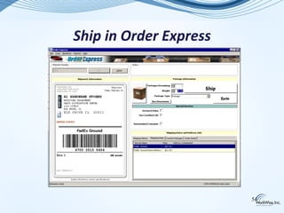 Ship in Order Express




                        54
 