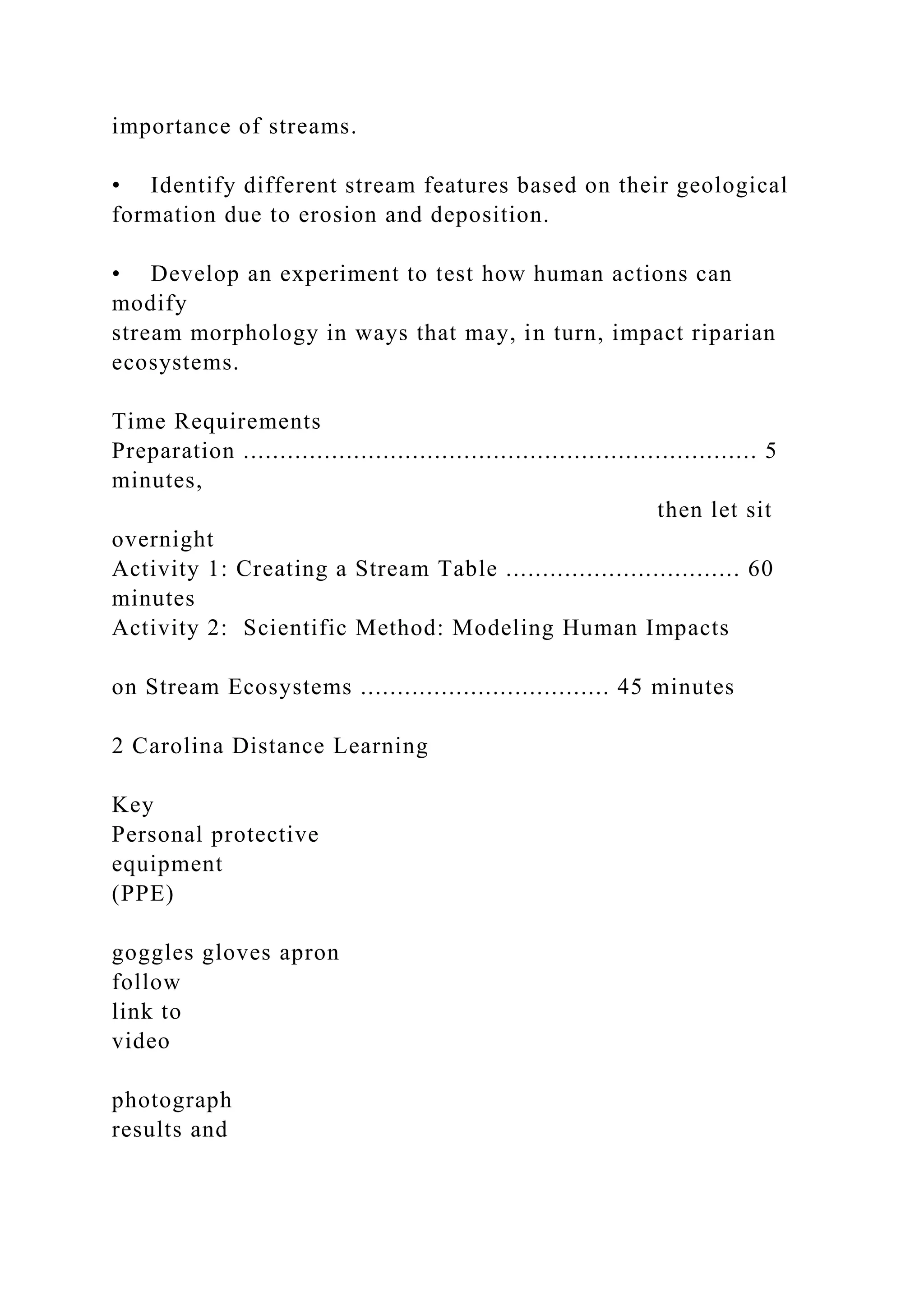 Stream MorphologyInvestigation ManualENVIRONMENTAL SCI.docx