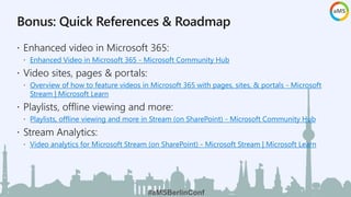Stream on SharePoint, an overview - JcGonzalez.pptx
