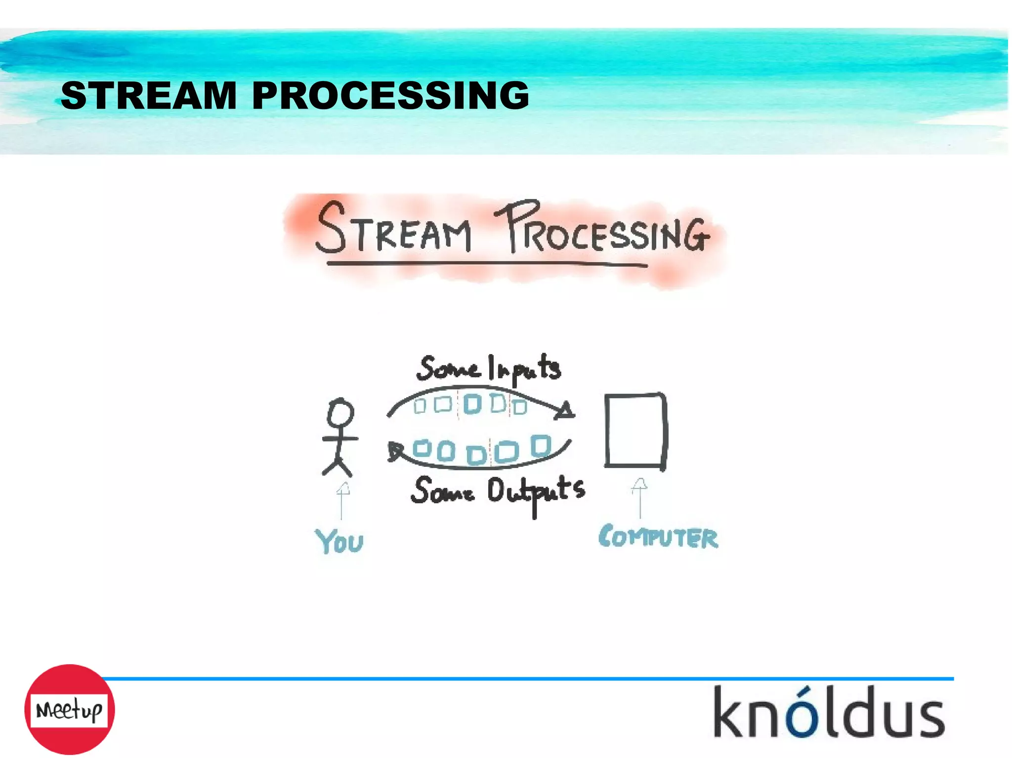 STREAM PROCESSING
 