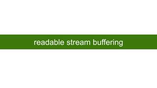 readable stream buffering

 