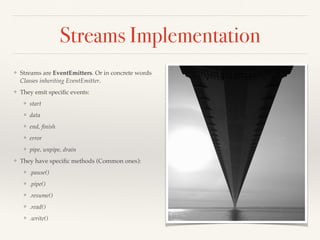Streams in node js | PDF