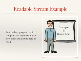 Streams in node js | PDF