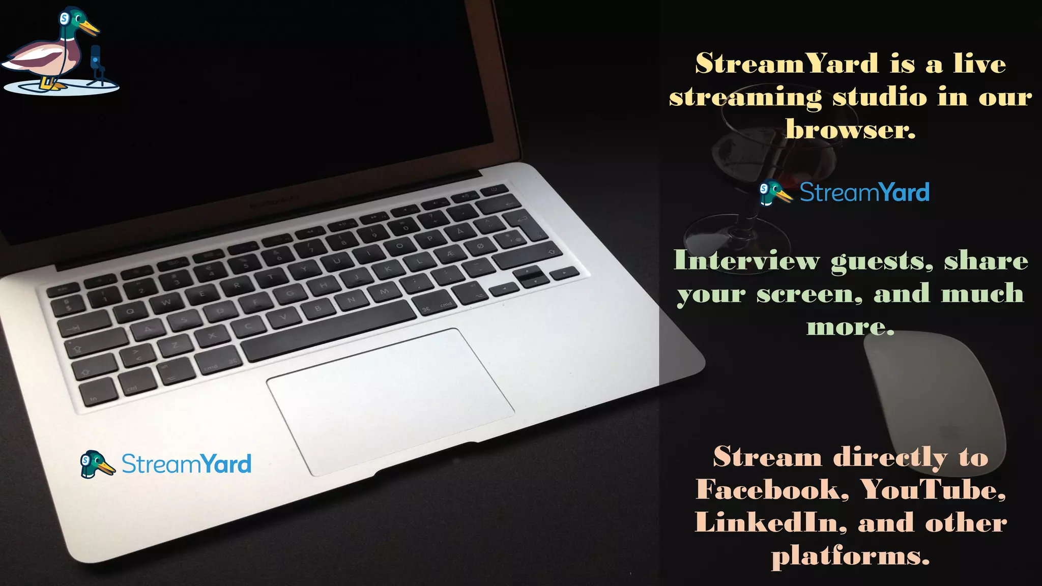 StreamYard - Live Streaming Tool - Thiyagu | PDF