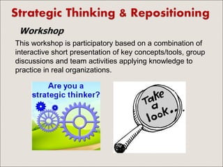 Strategic Thinking and Repositioning Day1