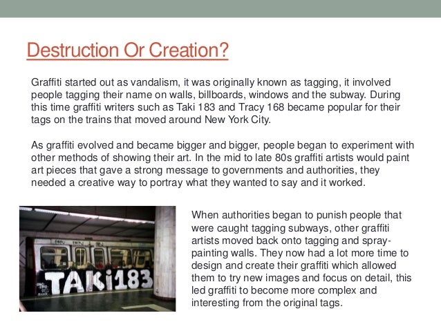 Street art essay