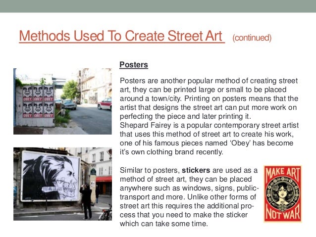 Street art essay