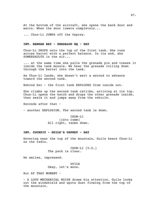 Street Fighter (Movie Script) | PDF