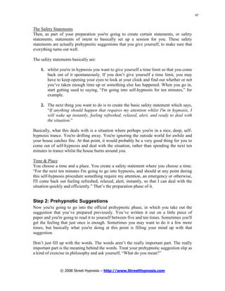 Hypnosis Example Rp Example Street Hypnosis Exposed Manual | PDF