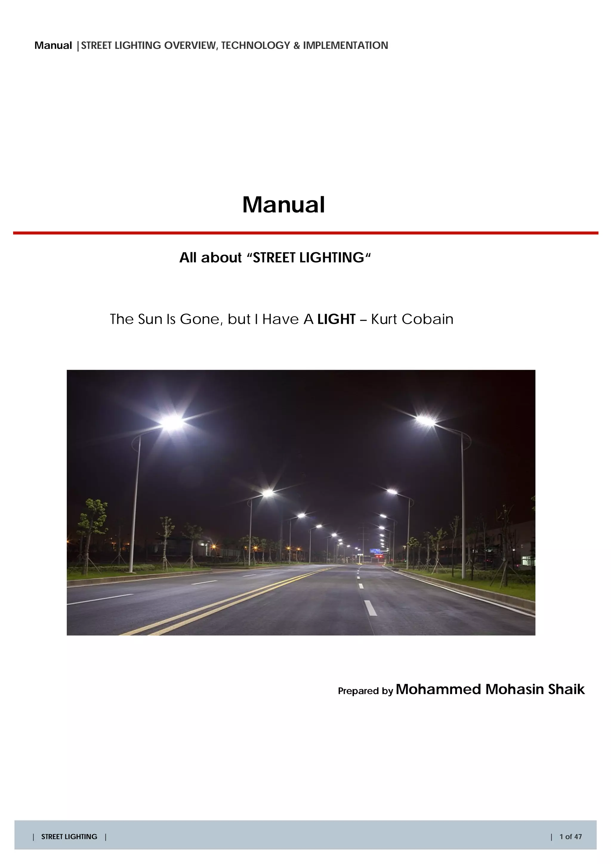 Street lighting | PDF