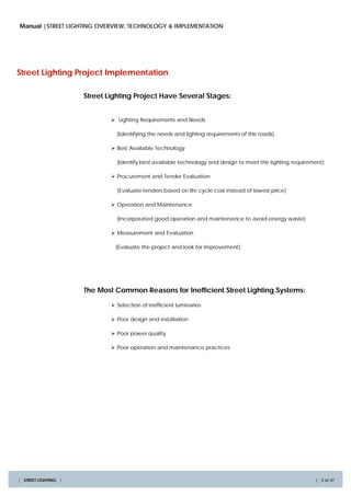 Street lighting | PDF