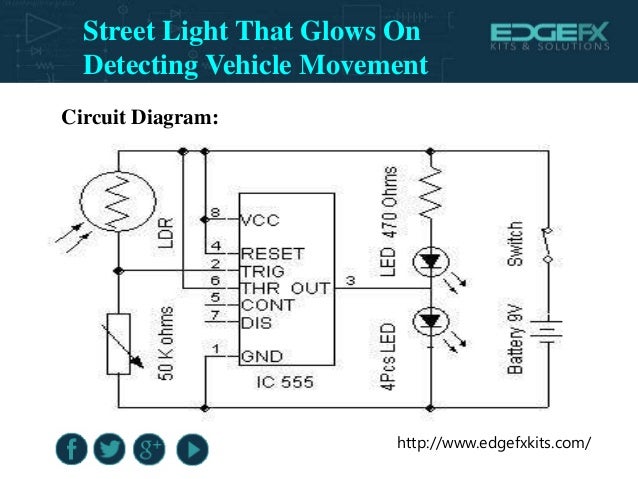 Street Light that Glows on Detecting Vehicle Movement
