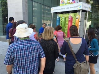 Street marketing @ La Capitale