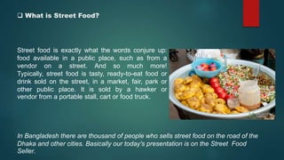Street Food Vendor | PPT