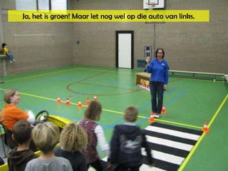 Ja, het is groen! Maar let nog wel op die auto van links.