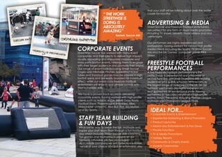 StreetWise Soccer brochure