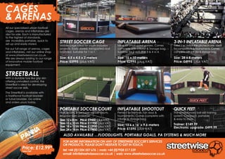 StreetWise Soccer brochure