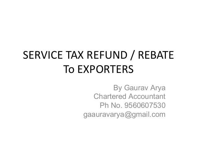 service-tax-refund-to-exporters