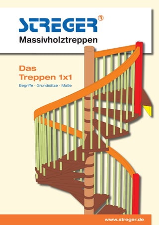 Das
Treppen 1x1
Begriffe · Grundsätze · Maße




                               www.streger.de
 