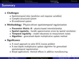 Physics-driven Spatiotemporal Regularization for High-dimensional ...