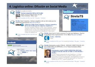4. Logística online: Difusión en Social Media
 