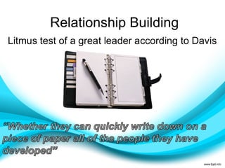 Relationship Building 