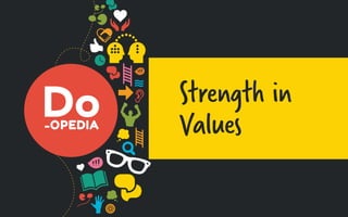 Strength in
Values
 