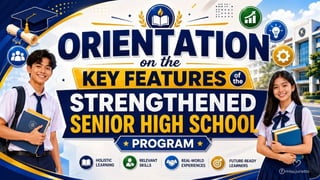 Understanding the Strengthened Senior High School (SSHS) Curriculum in ...