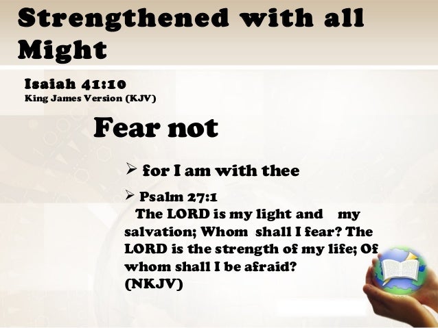 Strengthened With All Might