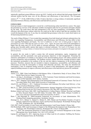 Strengthening good governance in urban land management in ethiopia | PDF