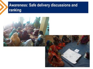 Awareness: Safe delivery discussions and
ranking
 