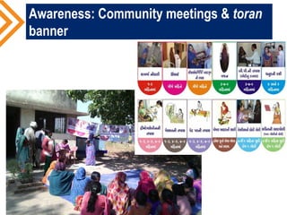 Awareness: Community meetings & toran
banner
 