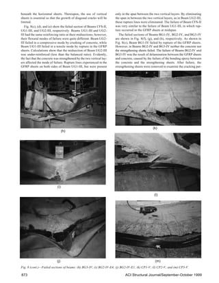 Strengthening reinforced concrete beams using fiber | PDF
