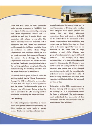 Strengthening the Backyard Poultry. Experiences of AP Drough Adaptation Initiative (AP DAI)