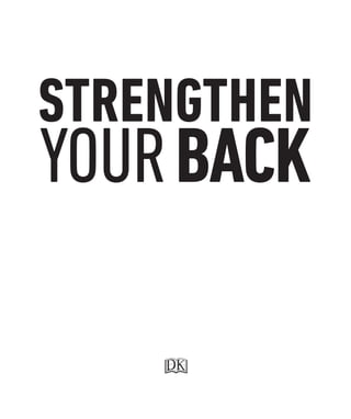 Strengthen your back exercises to build a better back and improve your ...