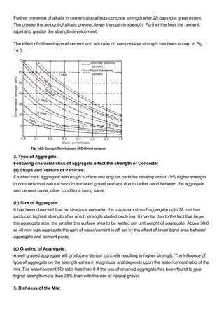 Strength of concrete | PDF